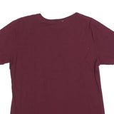 RUSSELL ATHLETIC Womens Maroon MacEwan University Athletics Graphic T-Shirt XL