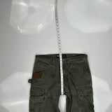 Wrangler Cargo Pants - 36W 31L Gray Cotton