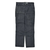 Carhartt Double Knee Carpenter Trousers - 30W 30L Grey Cotton