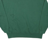 USA Mens Green Crew Neck XL Cotton Blend Sweatshirt Pullover Casual