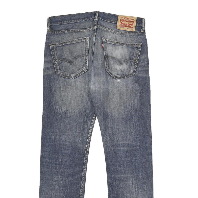 LEVI'S 508 Mens Jeans Blue Loose Straight Denim Medium W31 L32 Casual Wear