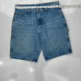 Dickies Denim Shorts - 32W 9L Blue Denim