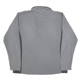 COLUMBIA Mens Grey & Dark Grey Plain Pullover Crew Neck Basic Knit L Outdoor