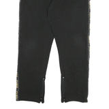 GUESS Mens Joggers Black Stripe Logo Tape Slim Tapered M W32 L29
