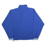 ADIDAS Mens Blue KU Patterned Pullover Jumper Crew Neck Polyester 2XL Sportswear