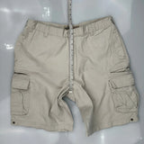 Lee Cargo Cargo Shorts - 36W 10L Beige Cotton