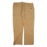 DICKIES Mens Regular Fit Beige Jeans Cotton Blend W38 L30 Workwear Casual