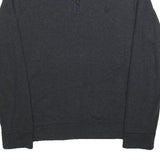 POLO RALPH LAUREN Mens Grey Cotton Blend Jumper Pullover Crew Neck M Casual