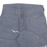 DICKIES Womens Shorts Grey Casual Cotton Blend M W28 Workwear Comfortable