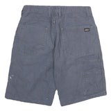 DICKIES Womens Shorts Grey Casual Cotton Blend M W28 Workwear Comfortable