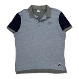 Puma Polo Shirt - XL Grey Cotton Blend