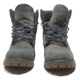 TIMBERLAND Mens Classic 6 Inch Lace-Up Boots Black Leather UK 6.5 Rugged Outdoor