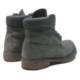 TIMBERLAND Mens Classic 6 Inch Lace-Up Boots Black Leather UK 6.5 Rugged Outdoor