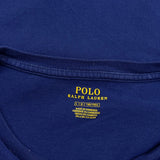 Polo By Ralph Lauren T-Shirt - Large Blue Cotton