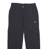 MAMMUT Womens Polyamide Blend Black Regular Fit Straight Leg Trousers W28 L30