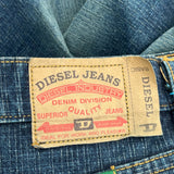 Y2K Diesel Flared Jeans - 30W 30L Blue Denim