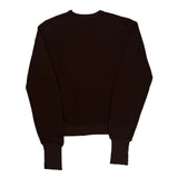 Lacoste Sweater - Small Brown Cotton