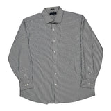 Tommy Hilfiger Striped Shirt - XL Black & White Cotton