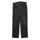 501 Levis Jeans - 32W 33L Black Cotton