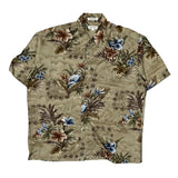 Pierre Cardin Floral Hawaiian Shirt - XL Multicoloured Viscose