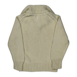 Age 4 Polo By Ralph Lauren 1/4 Zip - XS Cream Cotton