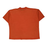 Blank Skylite Single Stitch T-Shirt - 2XL Orange Cotton