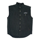 Harley Davidson Shirt - Large Black Cotton