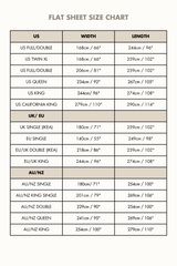 Linen flat sheet in Sage Green