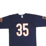LOGO7 Mens Navy Blue Number 35 Graphic T-Shirt L Short Sleeve Crew Neck