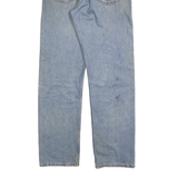 LEVI'S 505 Mens Jeans Blue Regular Regular Fit Denim Light W34 L34 Classic Zip