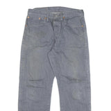 LEVI'S 501 Mens Jeans Blue Regular Straight Denim W29 L27 Classic Button Closure