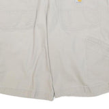 CARHARTT Mens Shorts Beige Casual Plain 3XL W38 Cotton Blend Workwear