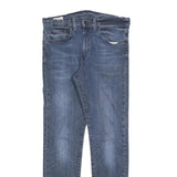 LEVI'S 512 BIG E Mens Jeans Blue Slim Skinny Denim Medium W31 L32 Zip