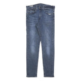 LEVI'S 512 BIG E Mens Jeans Blue Slim Skinny Denim Medium W31 L32 Zip