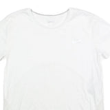 NIKE Womens White Sports T-Shirt XS Short Sleeve Round Neck Performance