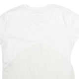 NIKE Womens White Sports T-Shirt XS Short Sleeve Round Neck Performance