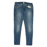 True Religion Skinny Jeans - 32W UK 10 Blue Denim