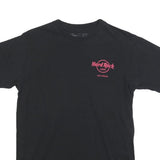HARD ROCK CAFE Mens Black Las Vegas Graphic T-Shirt S Short Sleeve Crew Neck