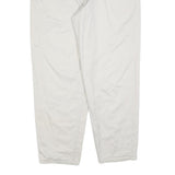 BIG STAR Mens Cotton Blend White Regular Fit Straight Leg Trousers W38 L30