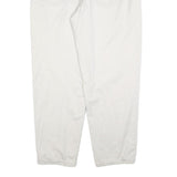 BIG STAR Mens Cotton Blend White Regular Fit Straight Leg Trousers W38 L30