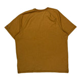 Carhartt T-Shirt - Large Yellow Cotton