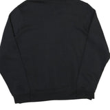 NIKE Womens Black Hoodie L Cotton Pullover Casual Sports Sweatshirt