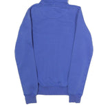 NIKE Mens Blue Full Zip Hoodie XS Cotton Blend Casual Sports Sweatshirt