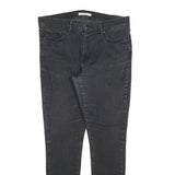 LEVI'S 311 Womens Jeans Black Slim Skinny Denim W33 L32 Stretch Zip Fly