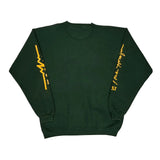 Made In USA Santee Leader Of The Pack Sweatshirt - Large Green Cotton Blend
