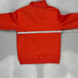Tommy Hilfiger 1/4 Zip - Small Orange Cotton