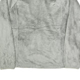 THE NORTH FACE Womens Grey Fleece Jacket L Polyester Soft Warm Casual Zip Up