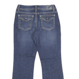 CODE BLUE Womens Jeans Blue Regular Straight Denim Medium W30 L28 Fashion