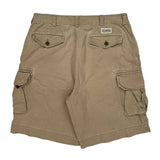 Polo By Ralph Lauren Cargo Shorts - 34W 11L Beige Cotton