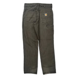Carhartt Carpenter Trousers - 32W 32L Grey Cotton